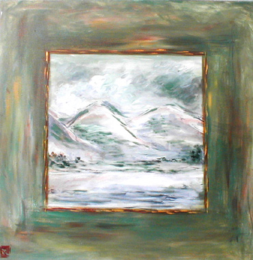 Titel: La montagne d'argent, Kunstenaar: Van Landeghem, Joelle